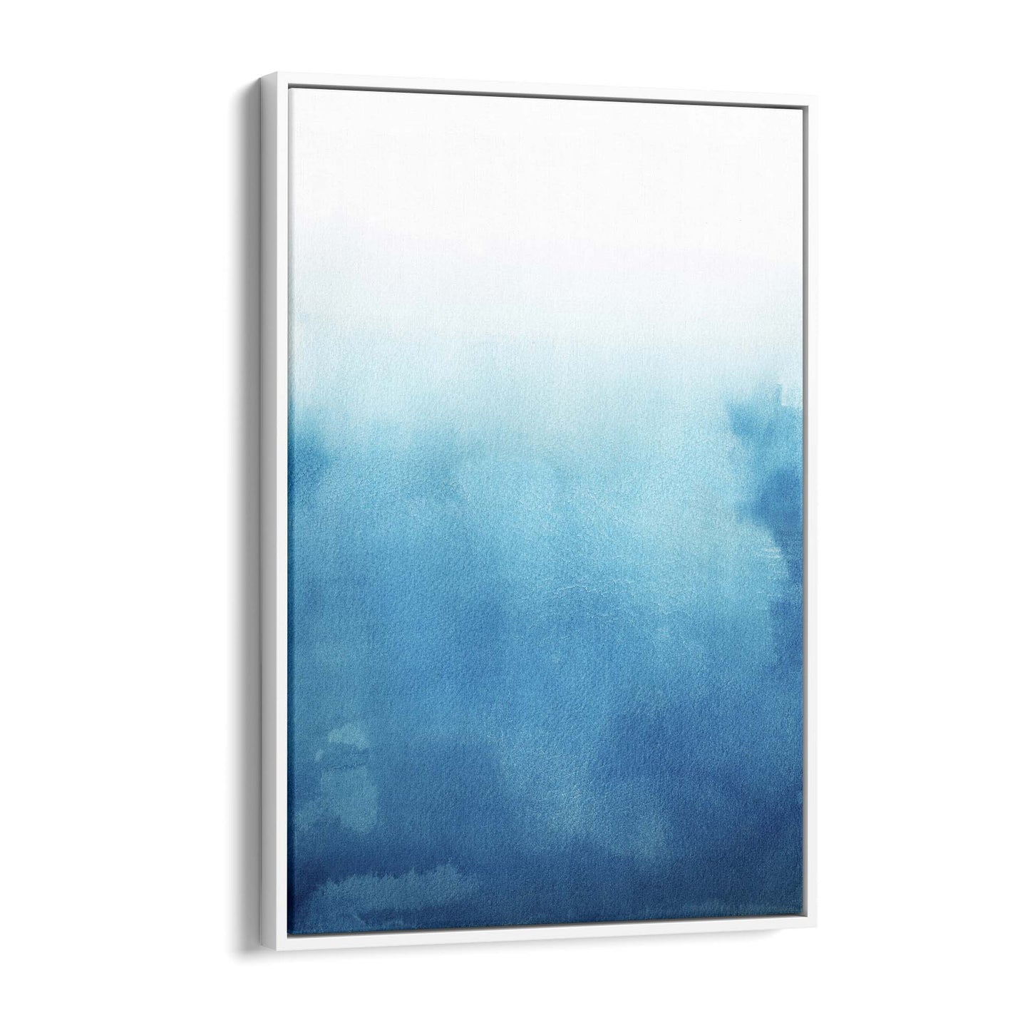 Minimal Blue Painting Abstract Modern Wall Art #9 - The Affordable Art Company