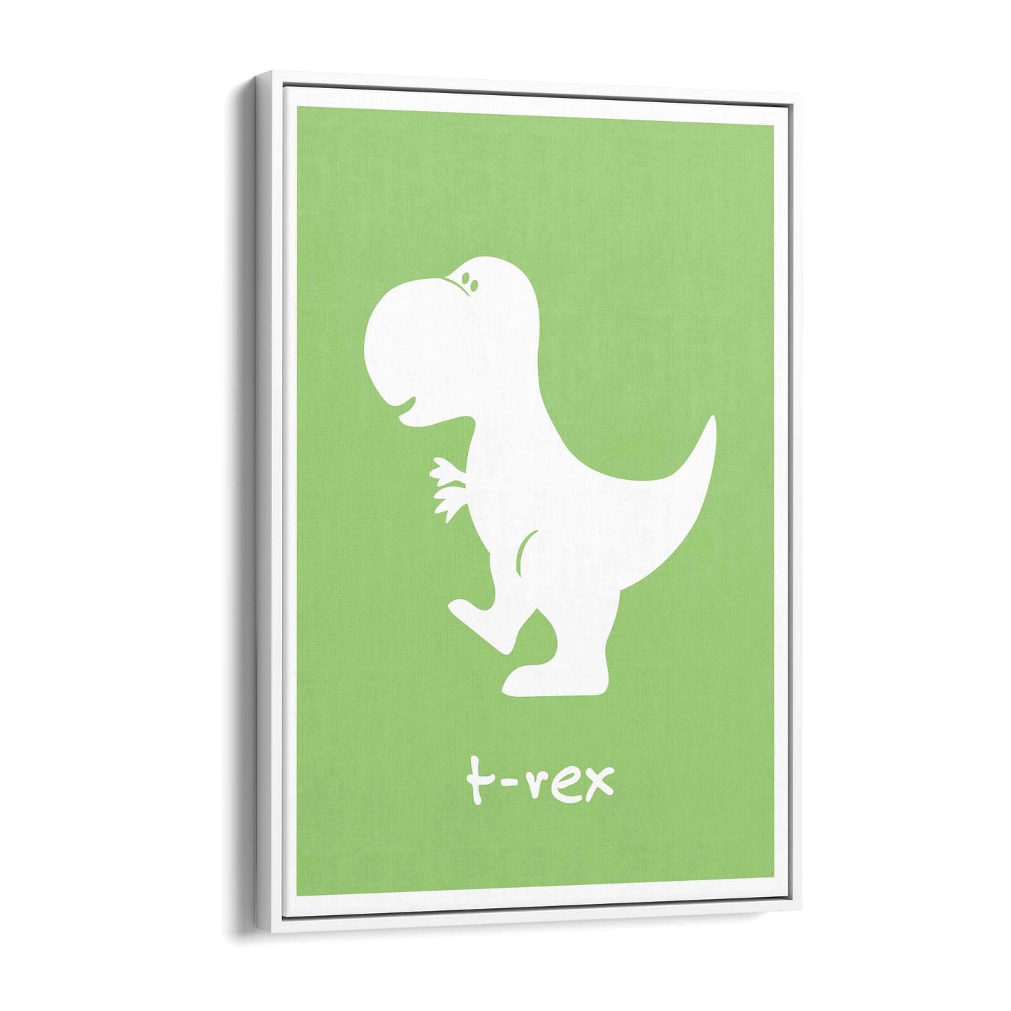 T-Rex Dinosaur Boys Bedroom Nursery Wall Art - The Affordable Art Company