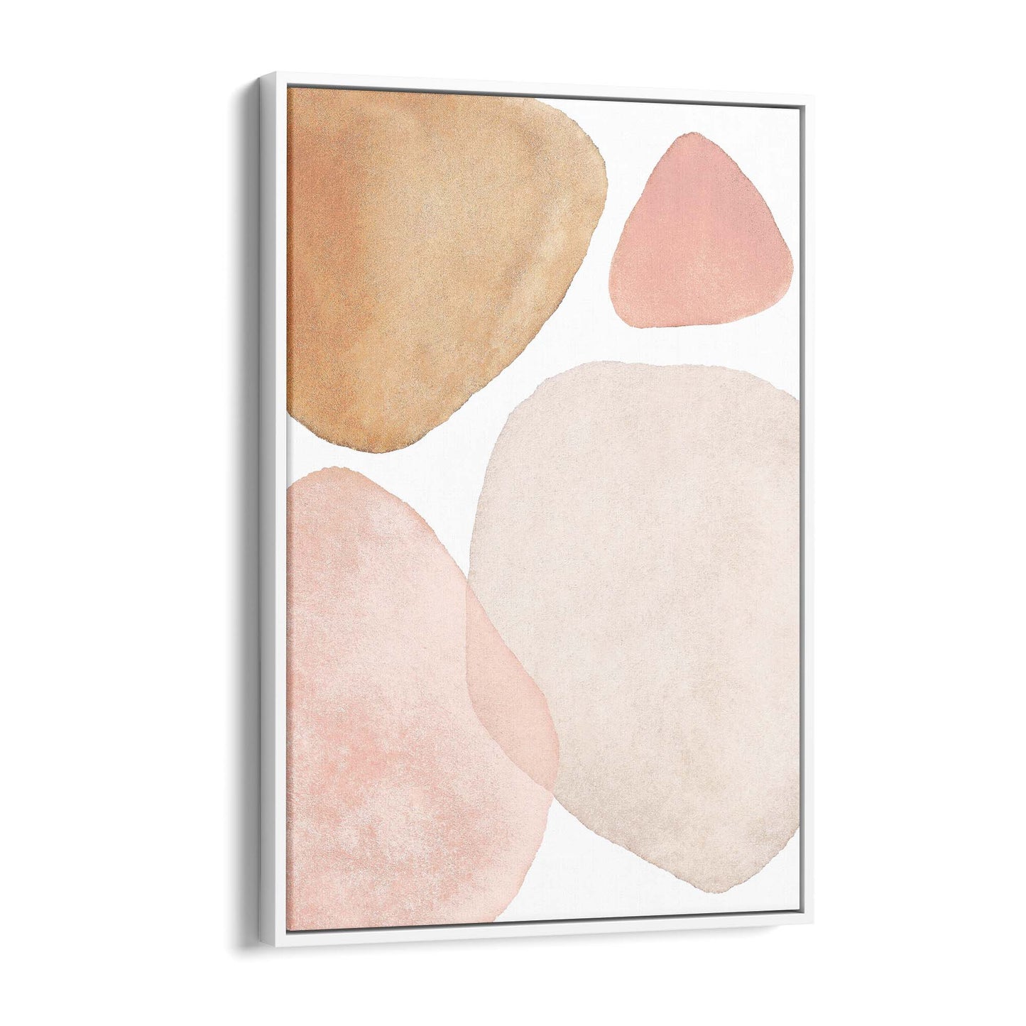 Abstract Modern Watercolour Shapes Painting Wall Art #16 - The Affordable Art Company