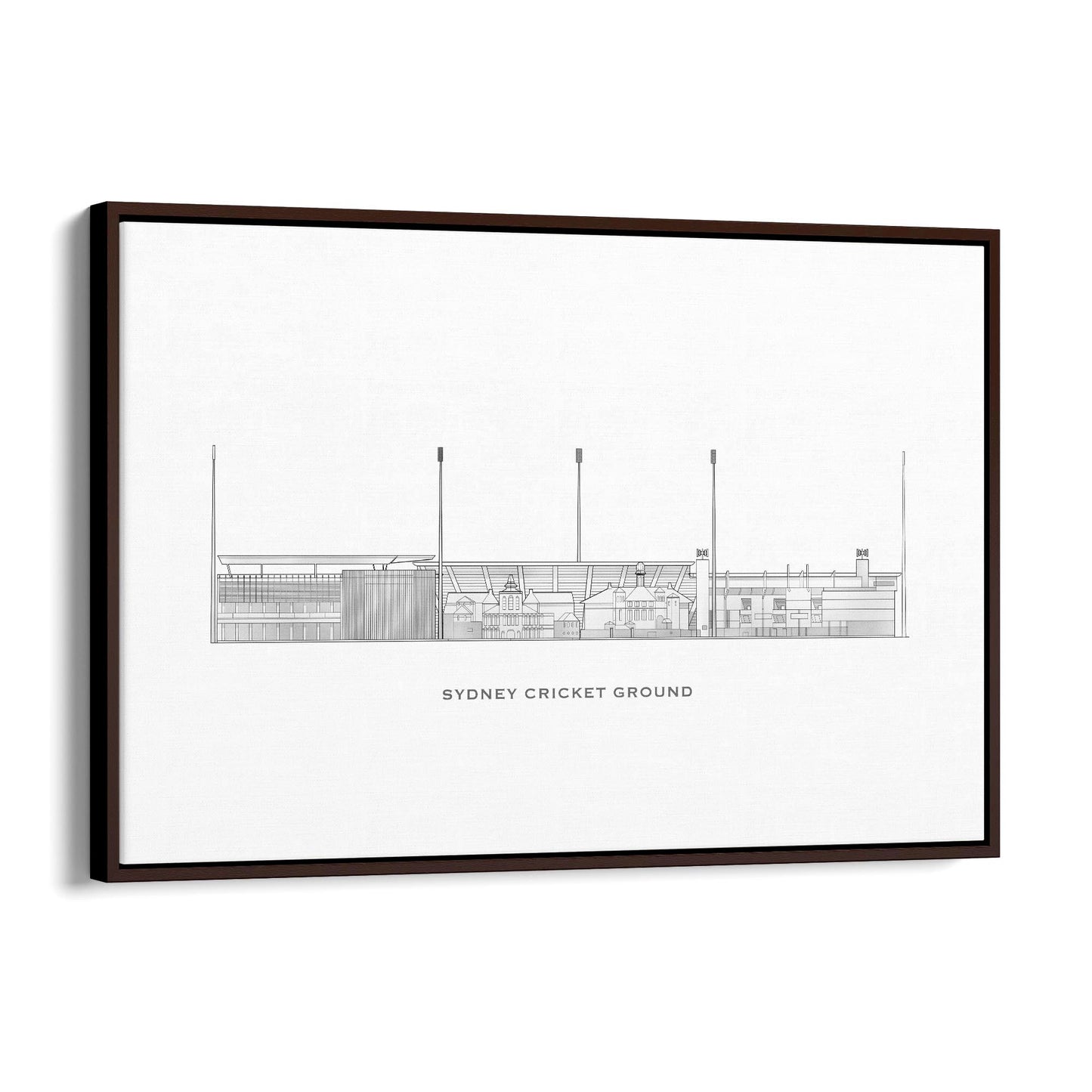 Sydney Cricket Ground Original Wall Art - The Affordable Art Company