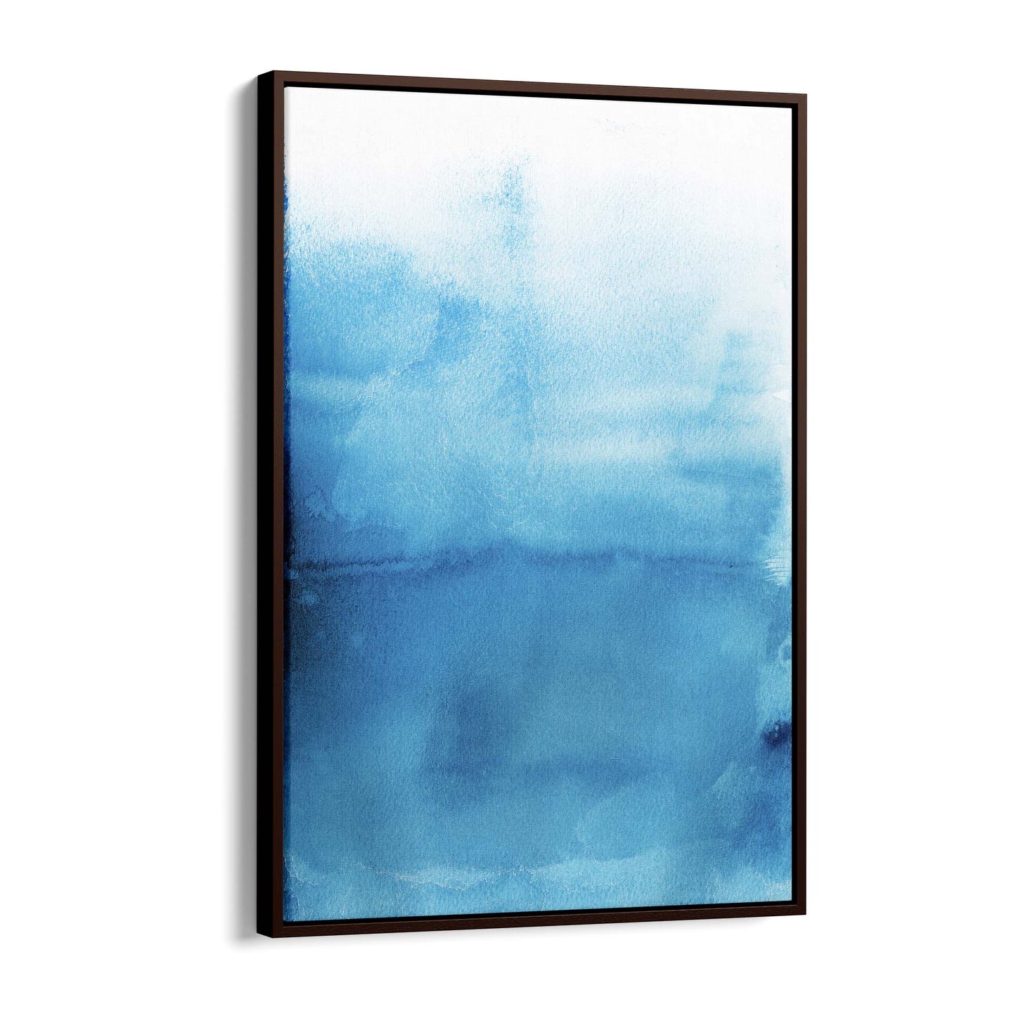 Minimal Blue Painting Abstract Modern Wall Art #16 - The Affordable Art Company