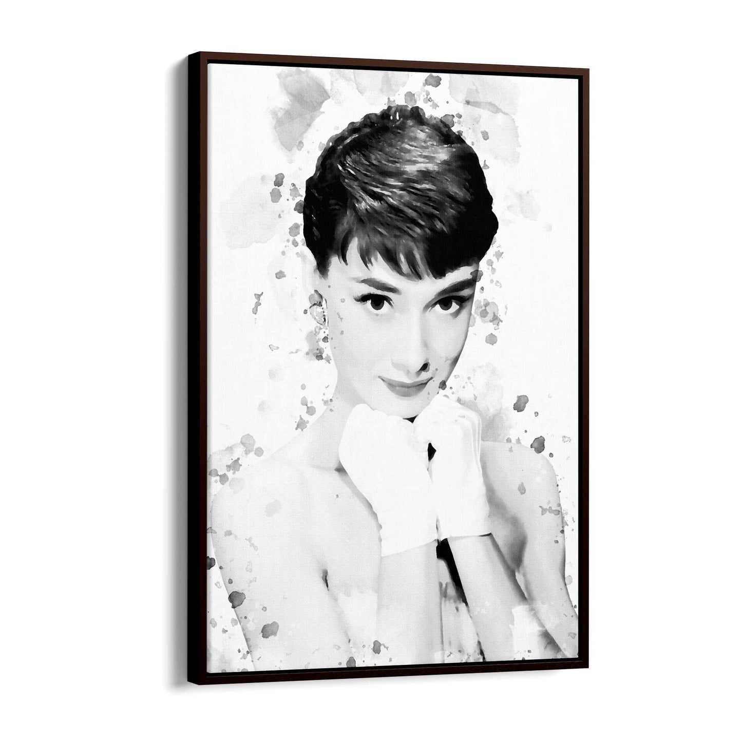 Audrey Hepburn Fashion Minimal Bedroom Wall Art #6 - The Affordable Art Company