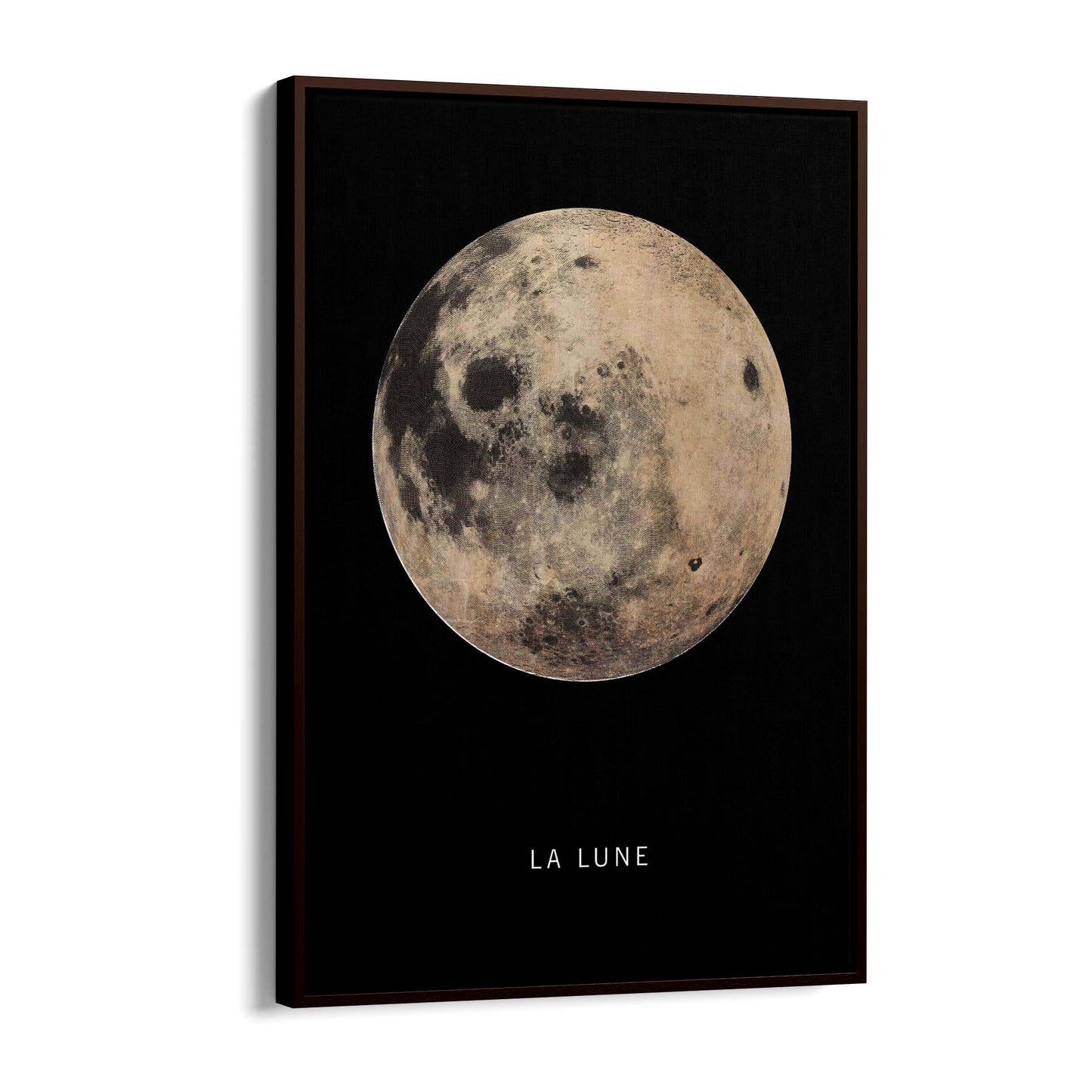 The Moon Space Science Photograph Wall Art - The Affordable Art Company