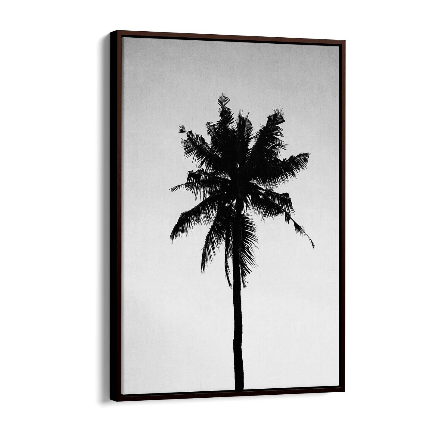 Palm Tree Sunset Photograph Coastal Wall Art #1 - The Affordable Art Company