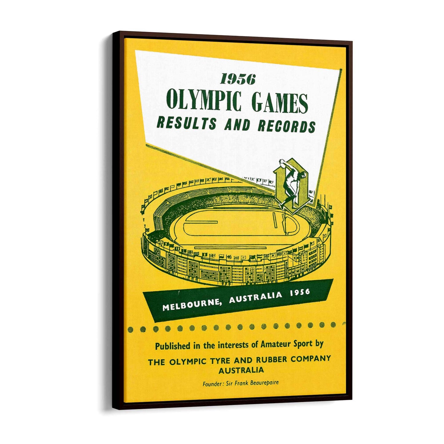 Olympic Games Melbourne (1956) Vintage Wall Art #2 - The Affordable Art Company