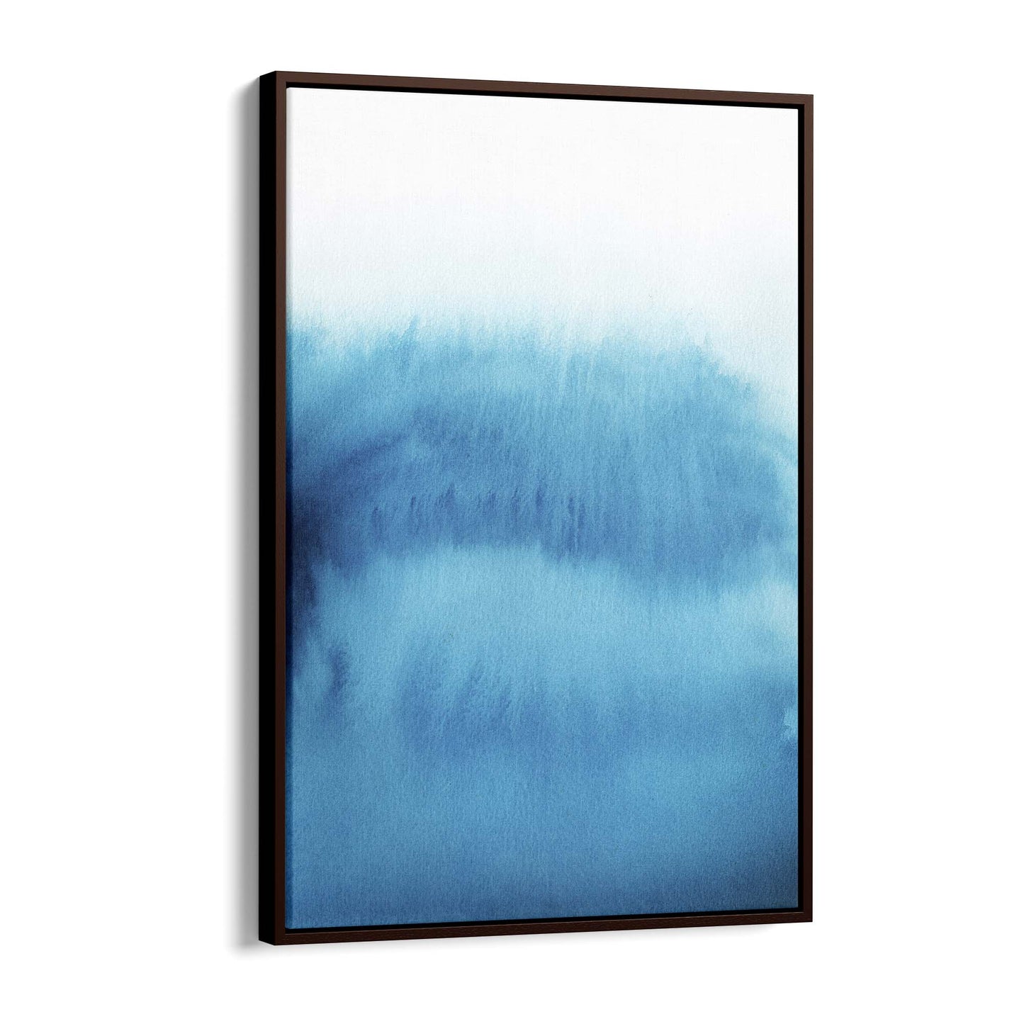 Minimal Blue Painting Abstract Modern Wall Art #12 - The Affordable Art Company