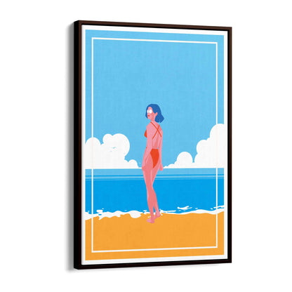 Retro Beach Summer Fashion Fun Glamour Wall Art #1 - The Affordable Art Company