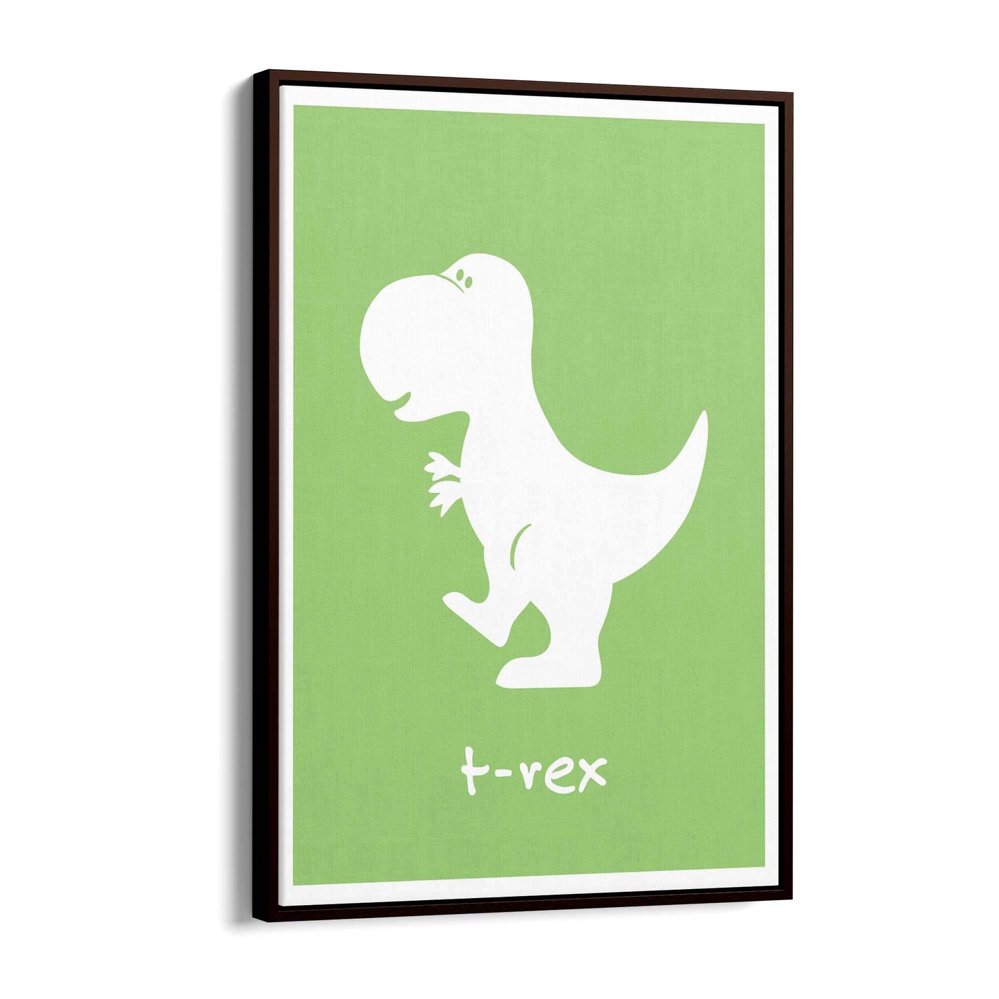 T-Rex Dinosaur Boys Bedroom Nursery Wall Art - The Affordable Art Company