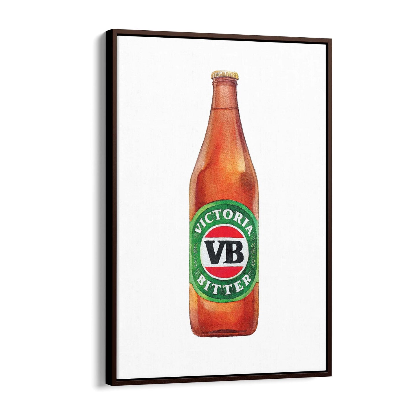 Victoria Bitter Longneck Painting Wall Art - The Affordable Art Company