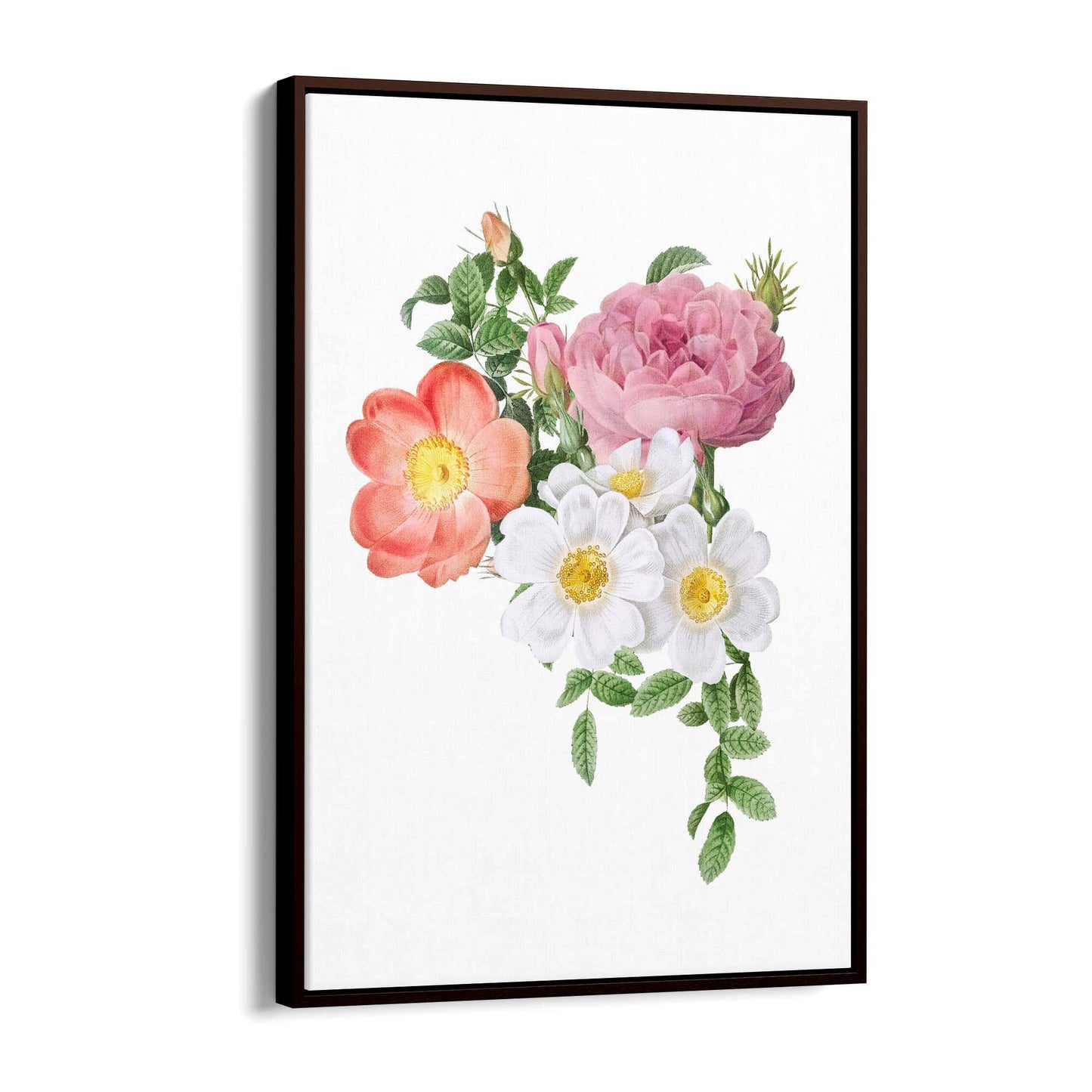 Botanical Flower Painting Floral Kitchen Wall Art #1 - The Affordable Art Company