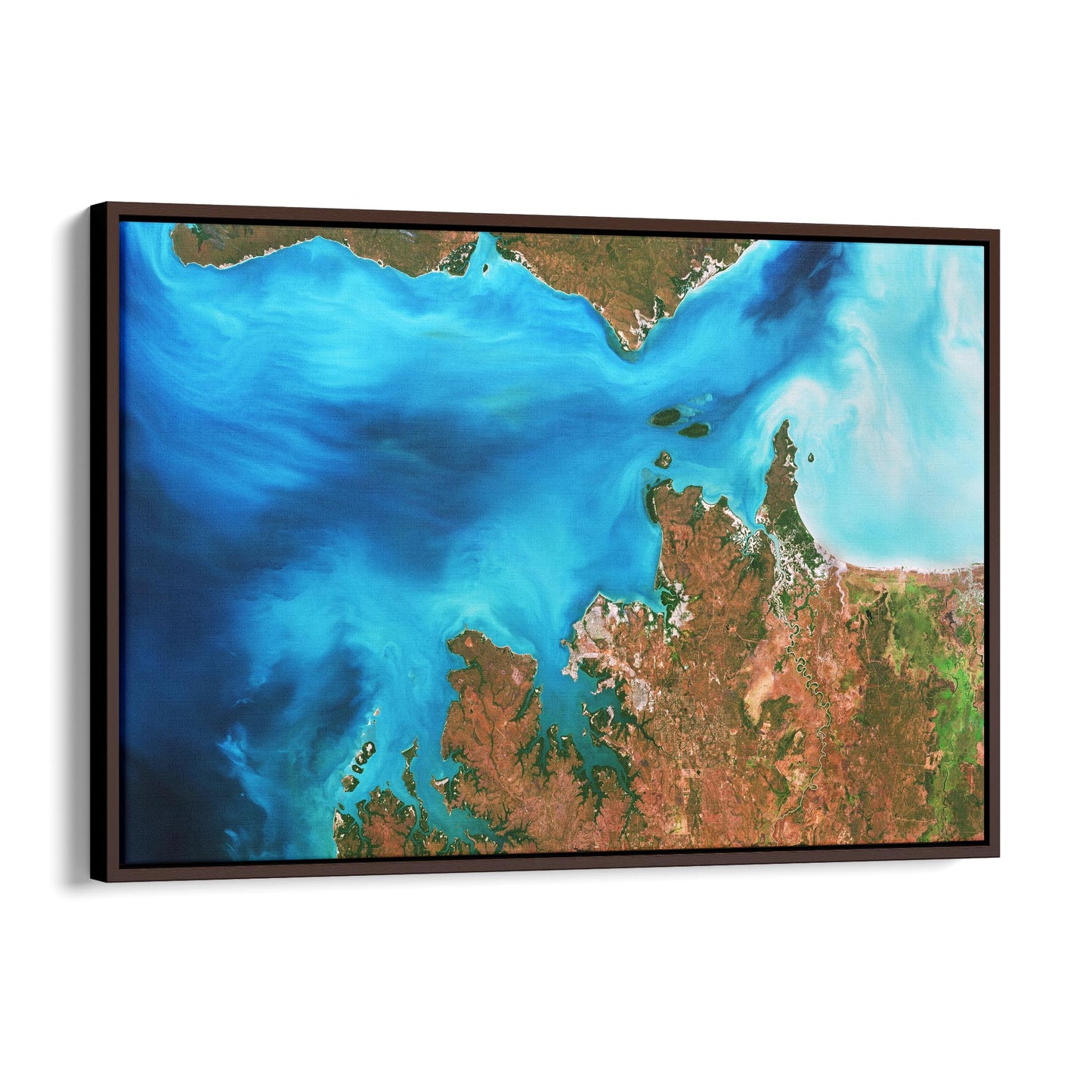 Clarence Strait, Australia Aerial Photograph Wall Art - The Affordable Art Company