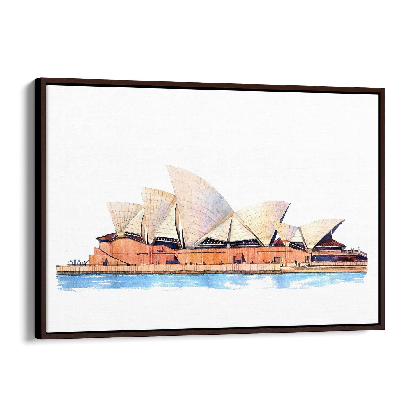 Sydney Opera House Painting Australian Wall Art - The Affordable Art Company