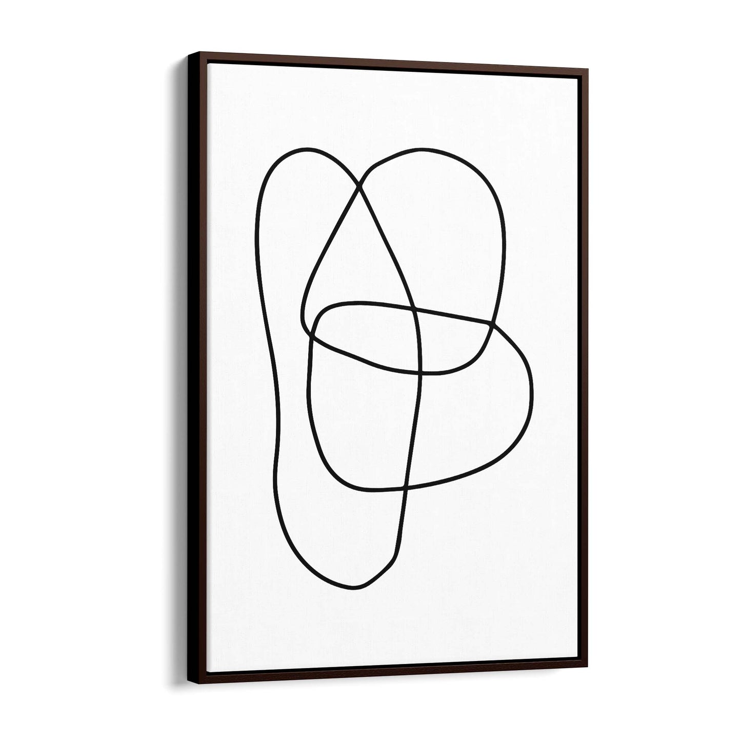 Minimal Abstract Modern Line Artwork Wall Art #9 - The Affordable Art Company