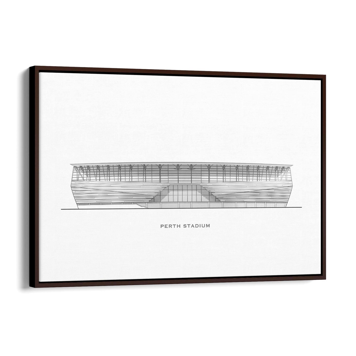 Perth Stadium Original Wall Art - The Affordable Art Company