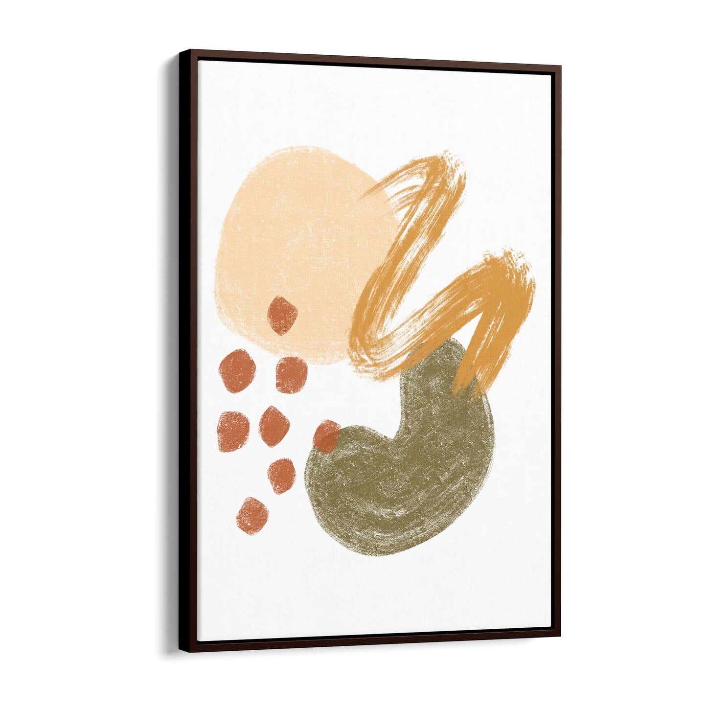 Abstract Shapes Minimal Wall Art #4 - The Affordable Art Company