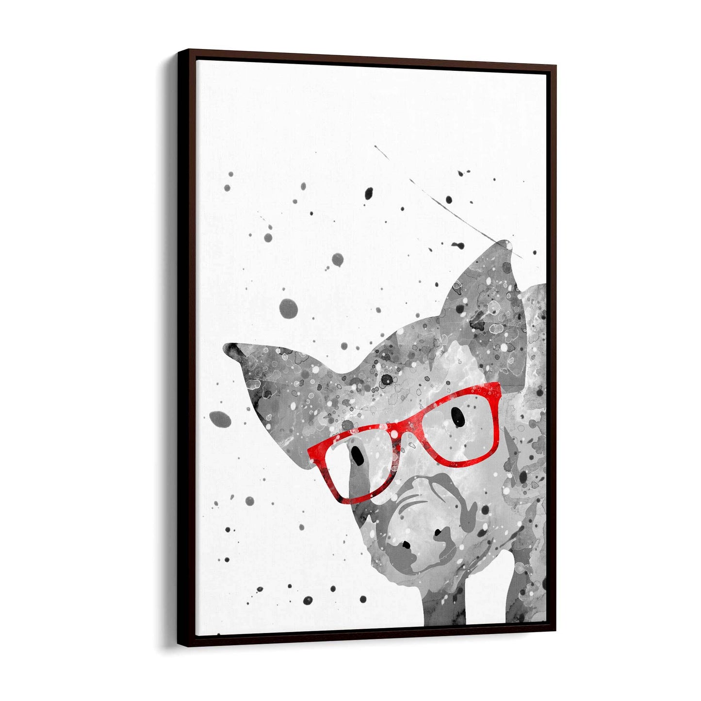 Cute Pig Nursery Cartoon Animal Baby Wall Art - The Affordable Art Company