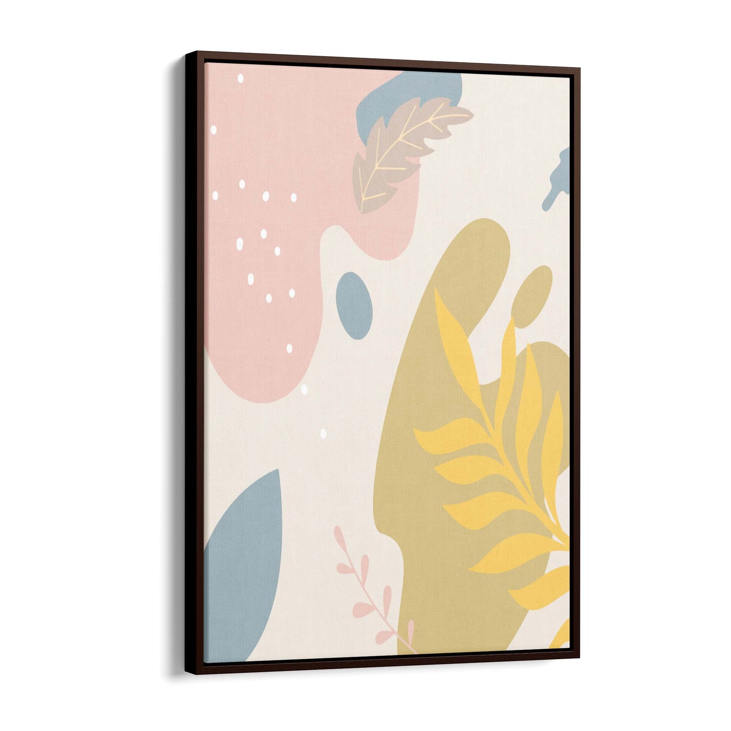 Calm Abstract Minimal Pastel Modern Wall Art #6 - The Affordable Art Company