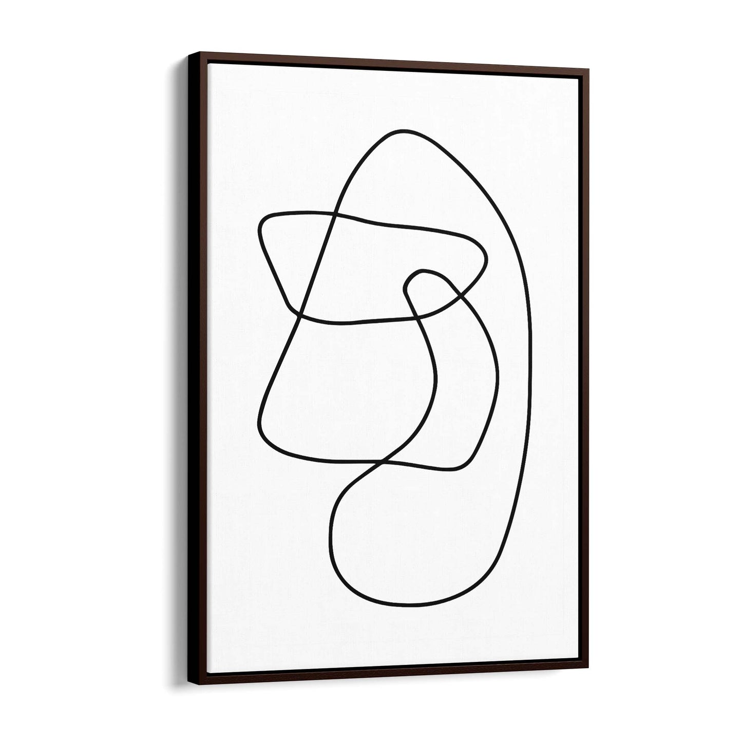 Minimal Abstract Modern Line Artwork Wall Art #3 - The Affordable Art Company