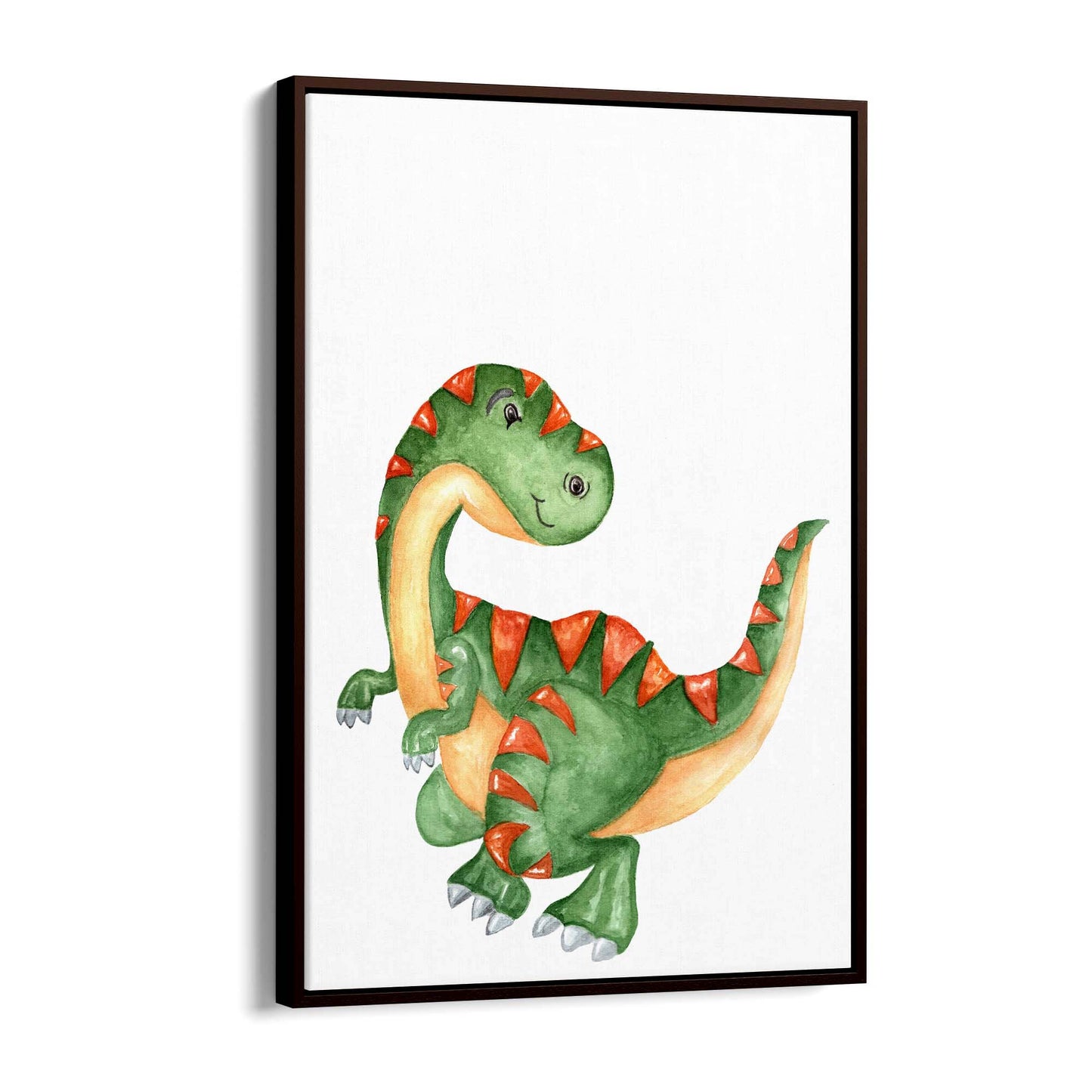 Cute Cartoon Dinosaur Boys Bedroom Wall Art #16 - The Affordable Art Company