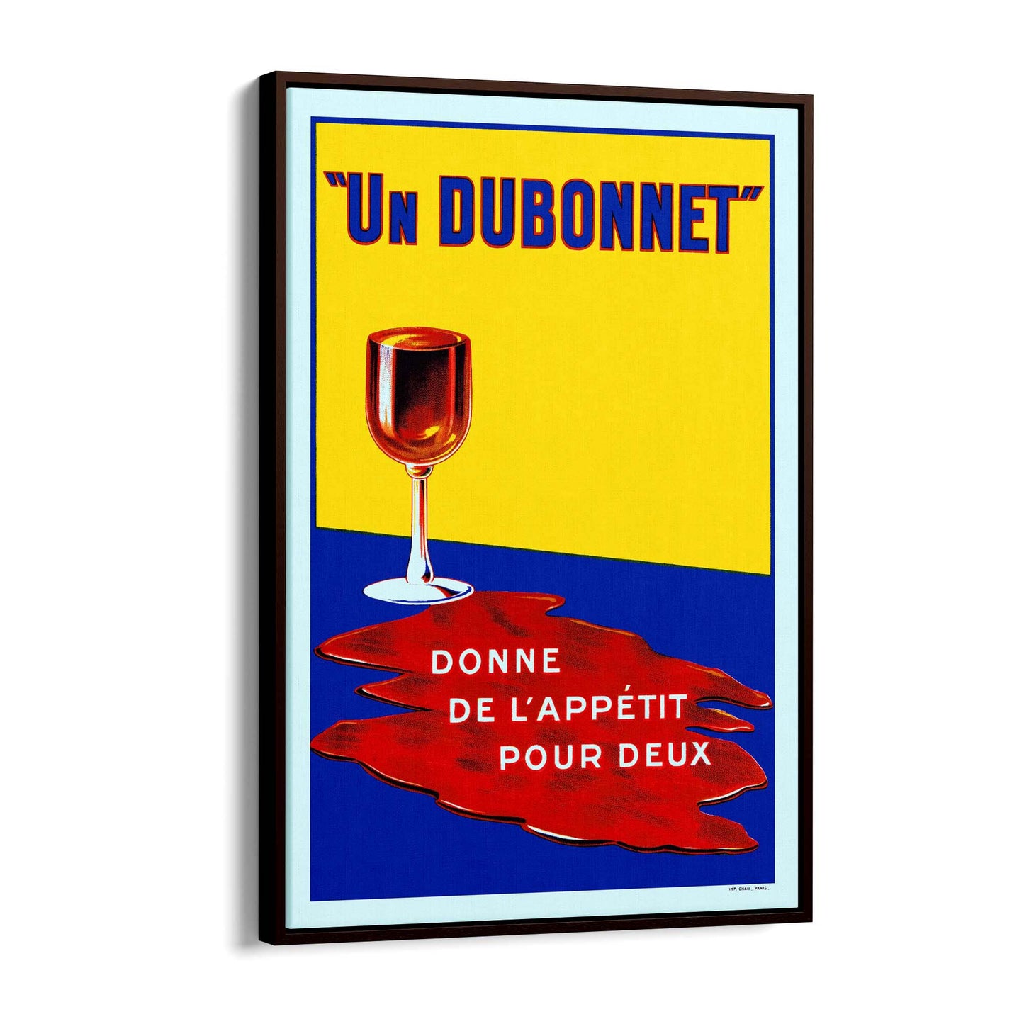 Dubonnet Aperitif Vintage Alcohol Advert Wall Art - The Affordable Art Company