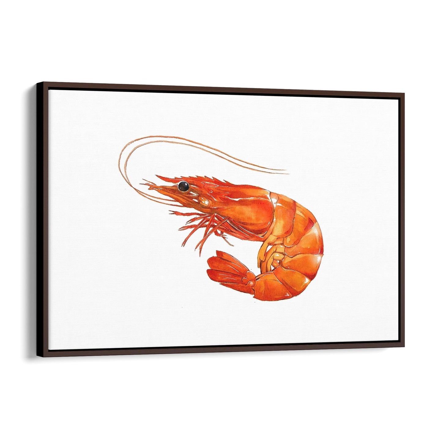 Australian Shrimp Barbeque Painting Wall Art - The Affordable Art Company