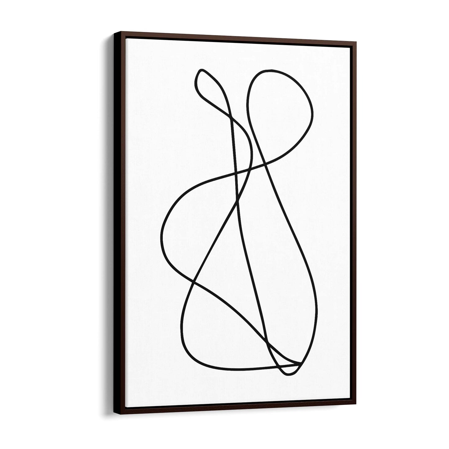 Minimal Abstract Modern Line Artwork Wall Art #8 - The Affordable Art Company