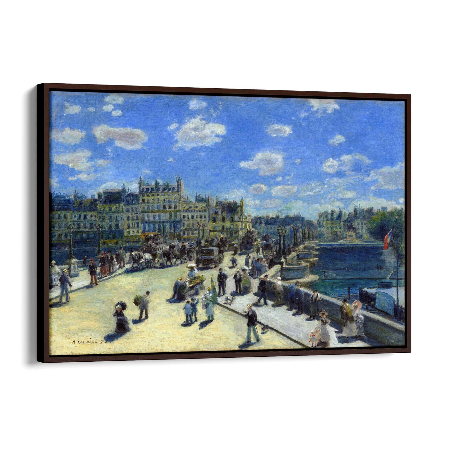 Pont Neuf, Renoir Famous Painting Wall Art - The Affordable Art Company