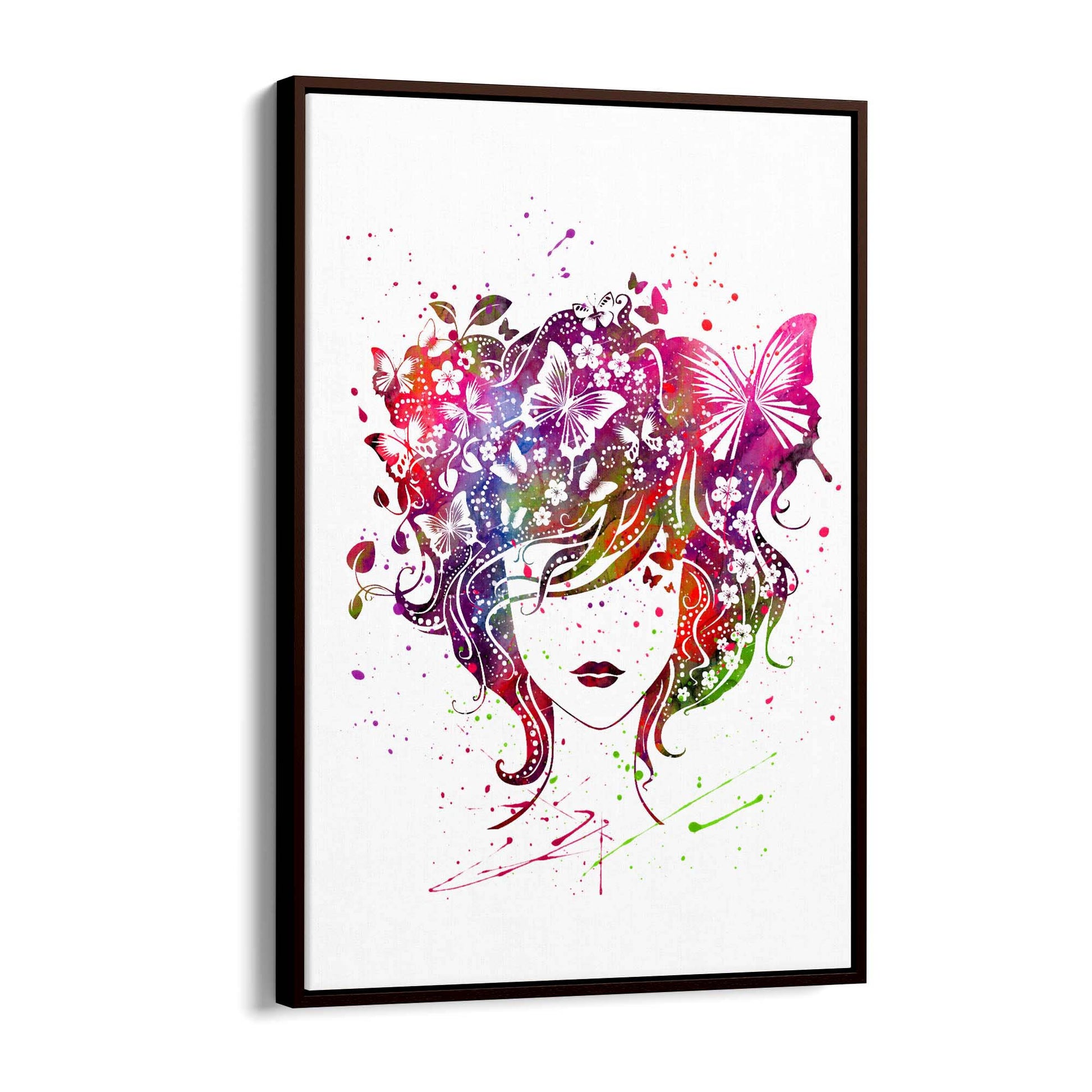 Boho Chic Fashion Girls Bedroom Wall Art - The Affordable Art Company