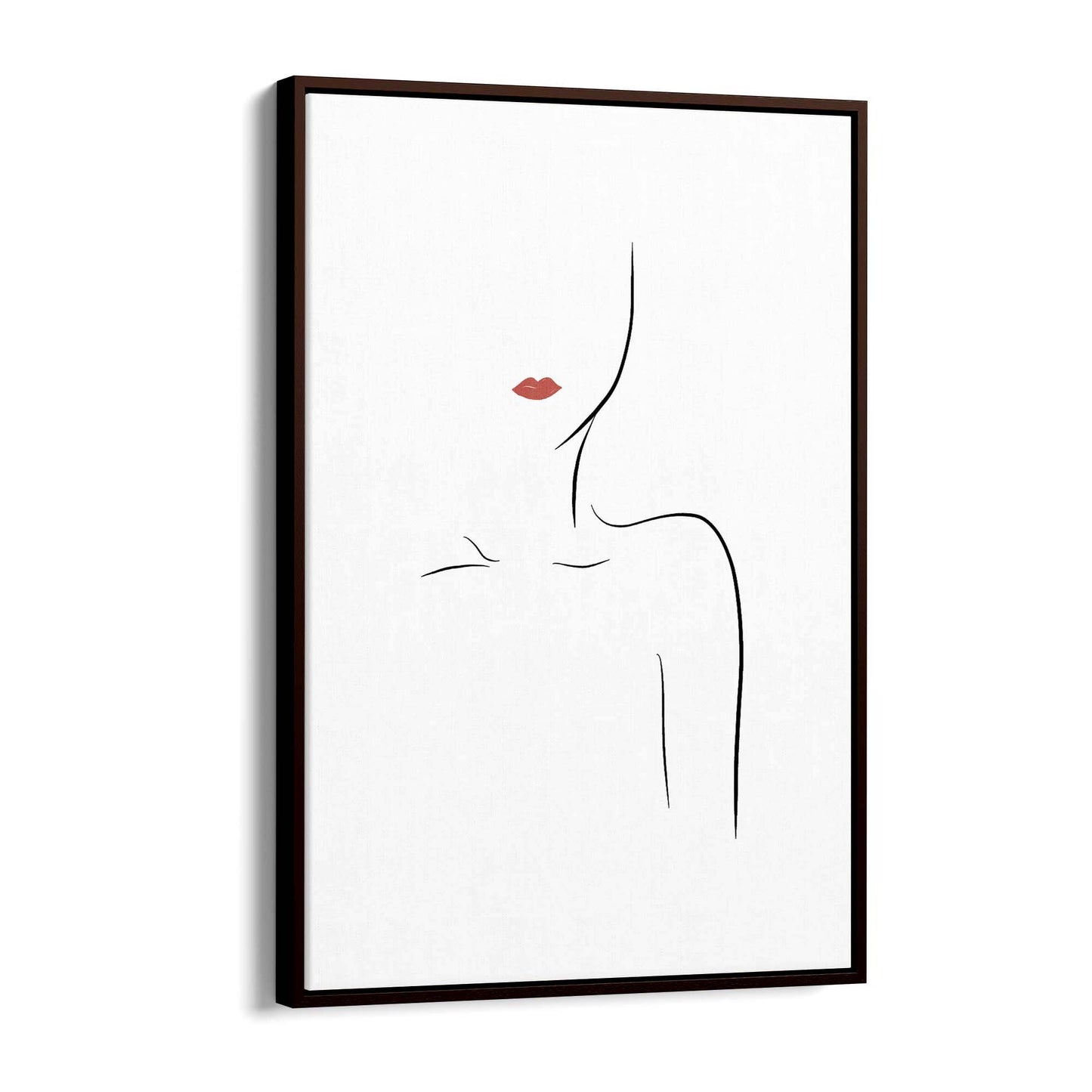 Fashion Minimal Line Drawing Bedroom Wall Art - The Affordable Art Company