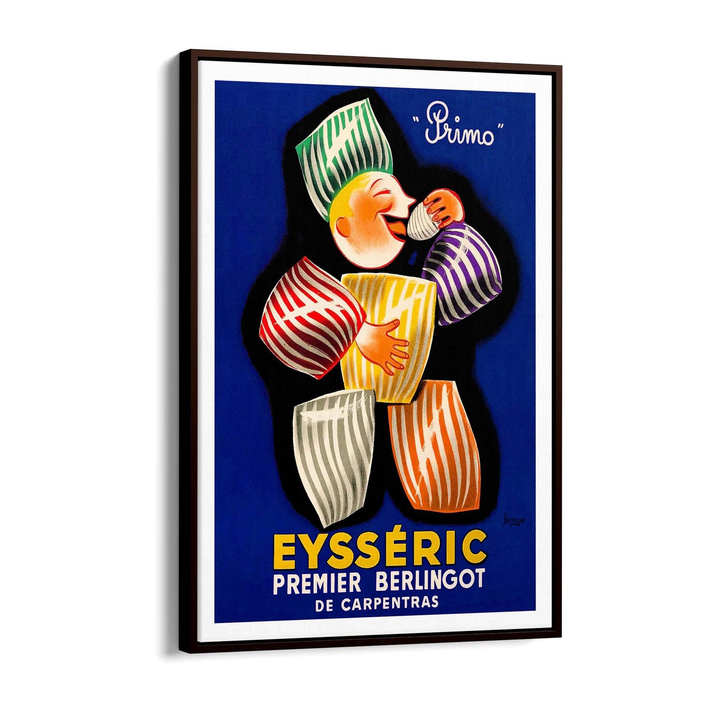 Eysseric French Vintage Food Advert Wall Art - The Affordable Art Company