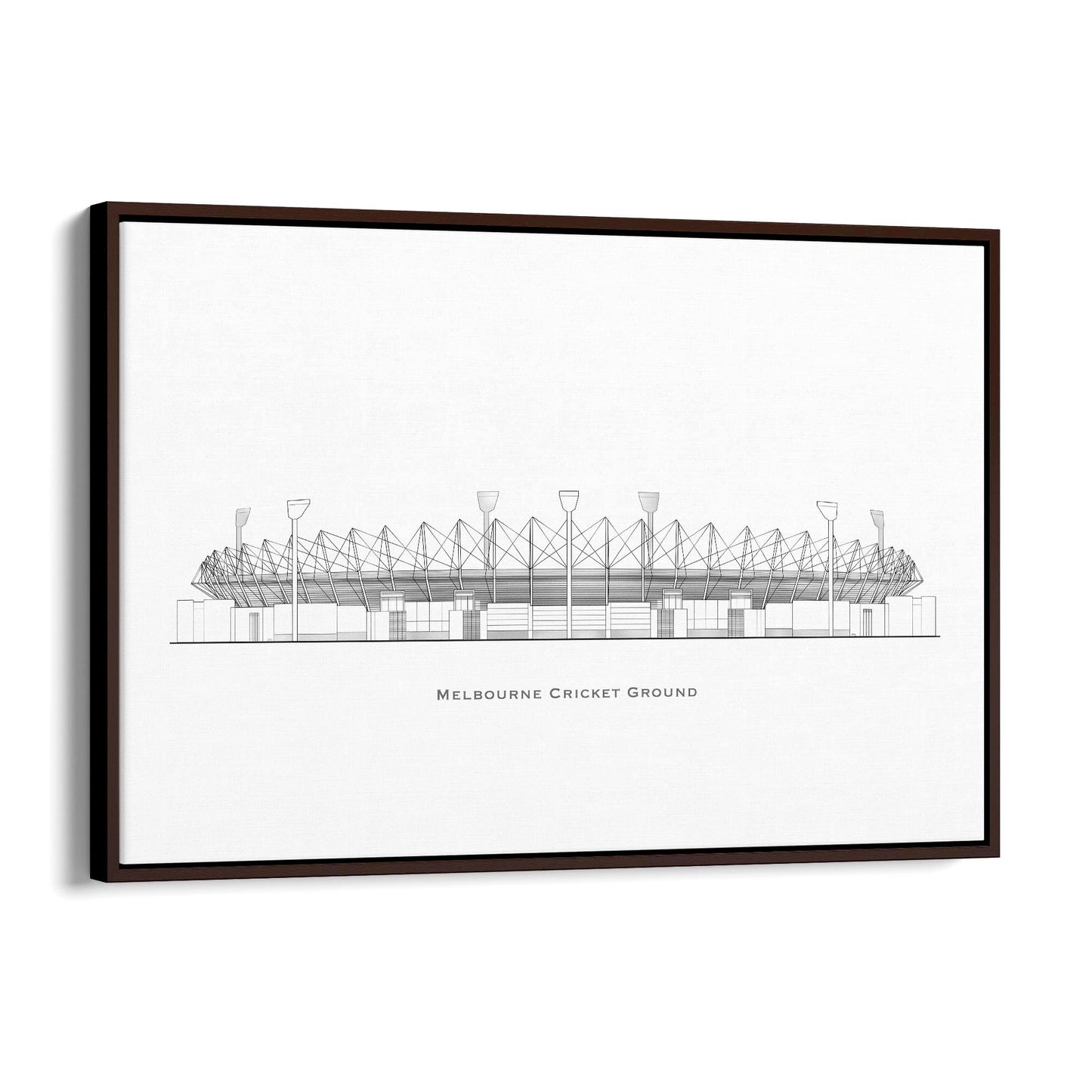 Melbourne Cricket Ground Original Wall Art - The Affordable Art Company