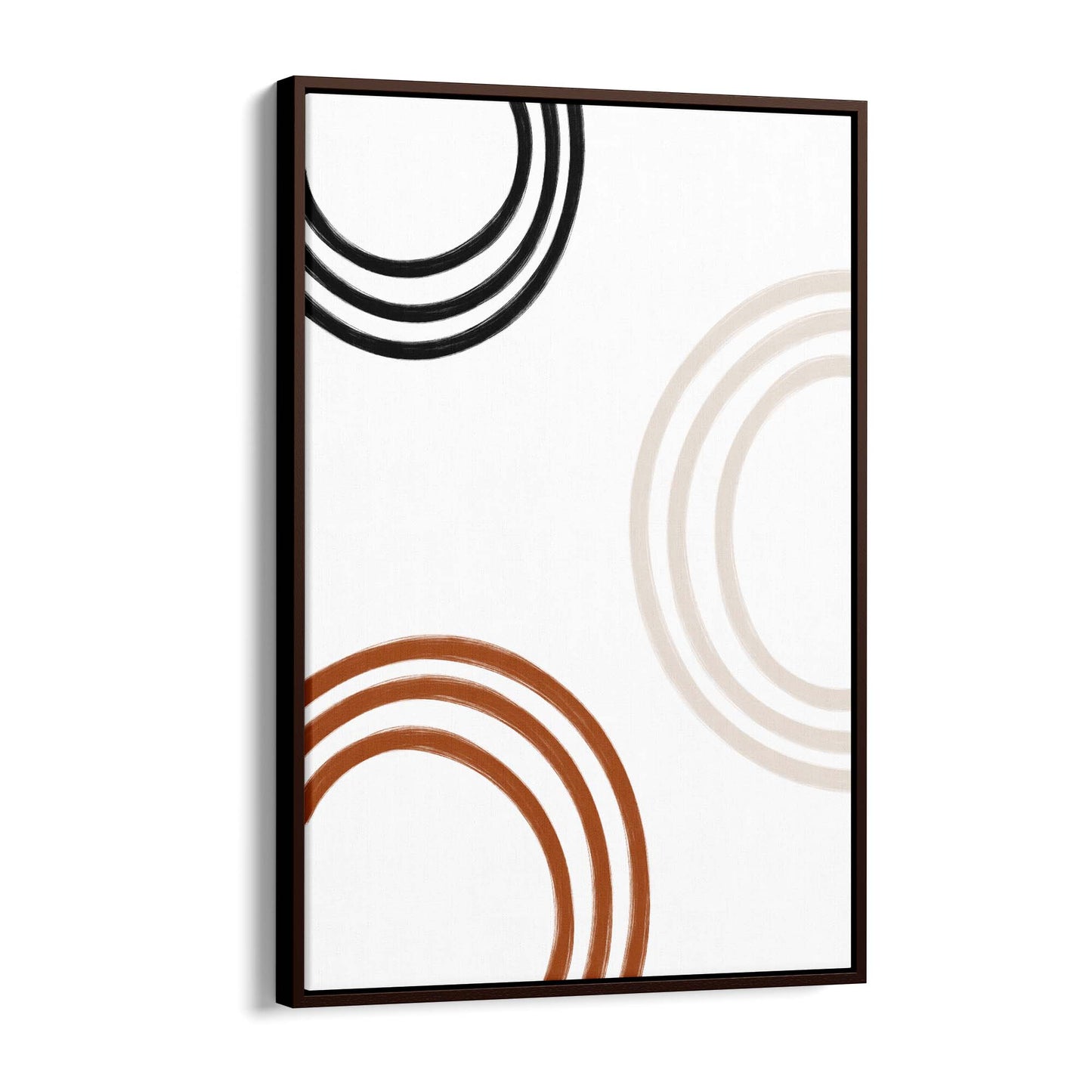 Modern Abstract Shape Minimal Retro Wall Art #12 - The Affordable Art Company