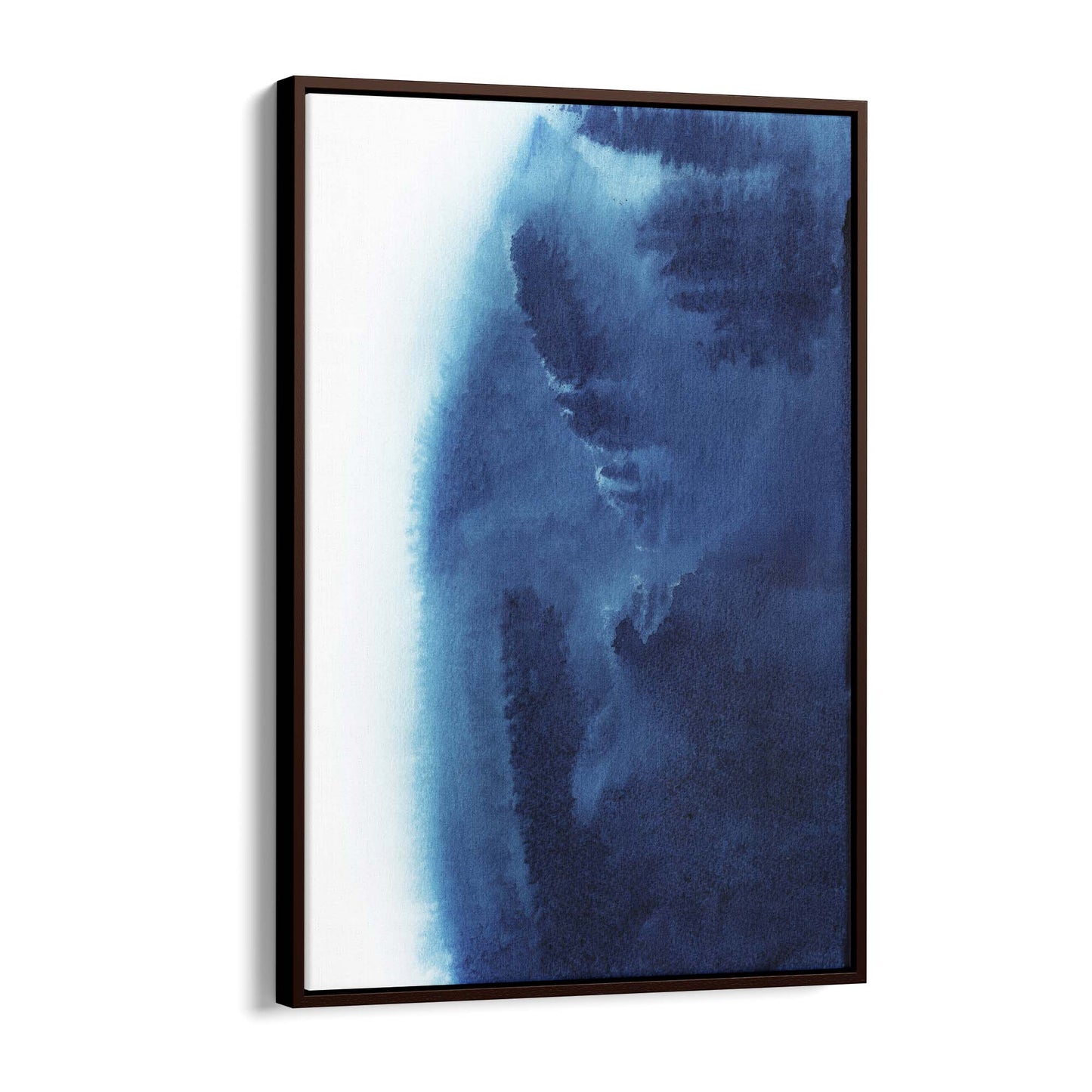 Minimal Blue Painting Abstract Modern Wall Art #10 - The Affordable Art Company