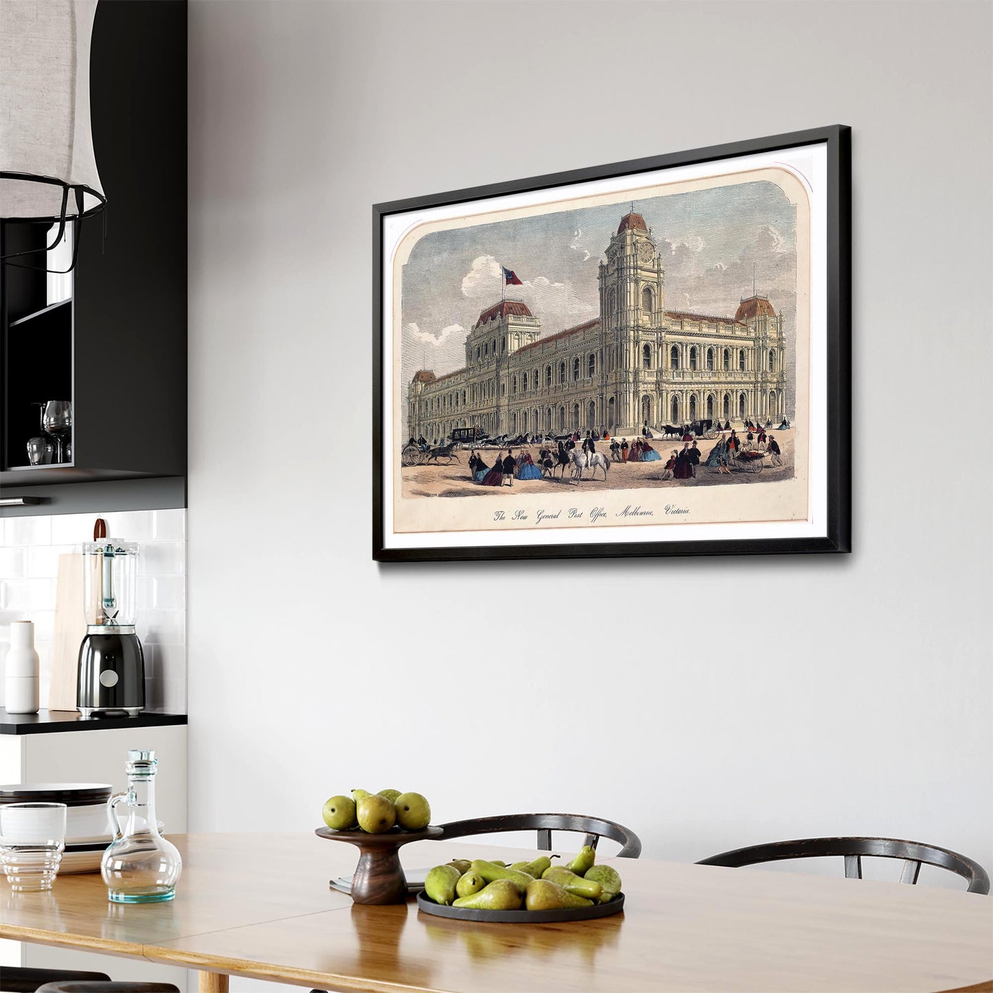 General Post Office, Melbourne Vintage Wall Art #3 - The Affordable Art Company