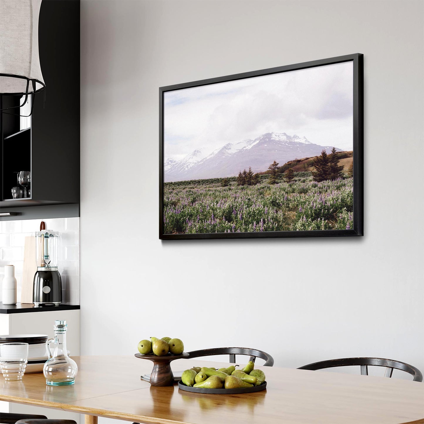 Calm Winter Landscape Photograph Wall Art - The Affordable Art Company