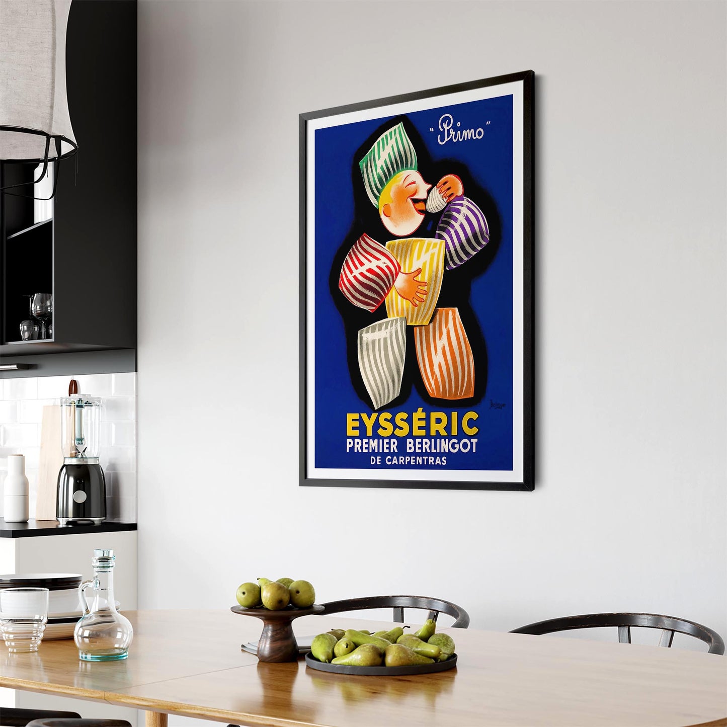 Eysseric French Vintage Food Advert Wall Art - The Affordable Art Company