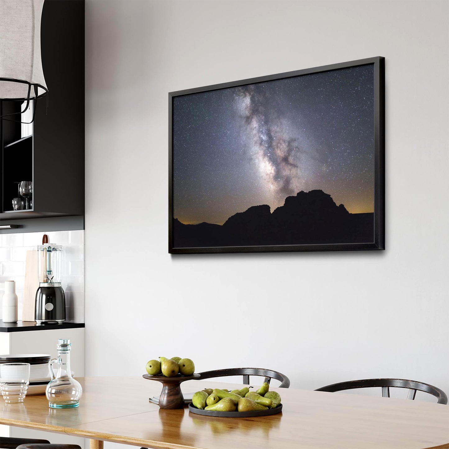 The Milky Way Night Sky Photograph Wall Art - The Affordable Art Company