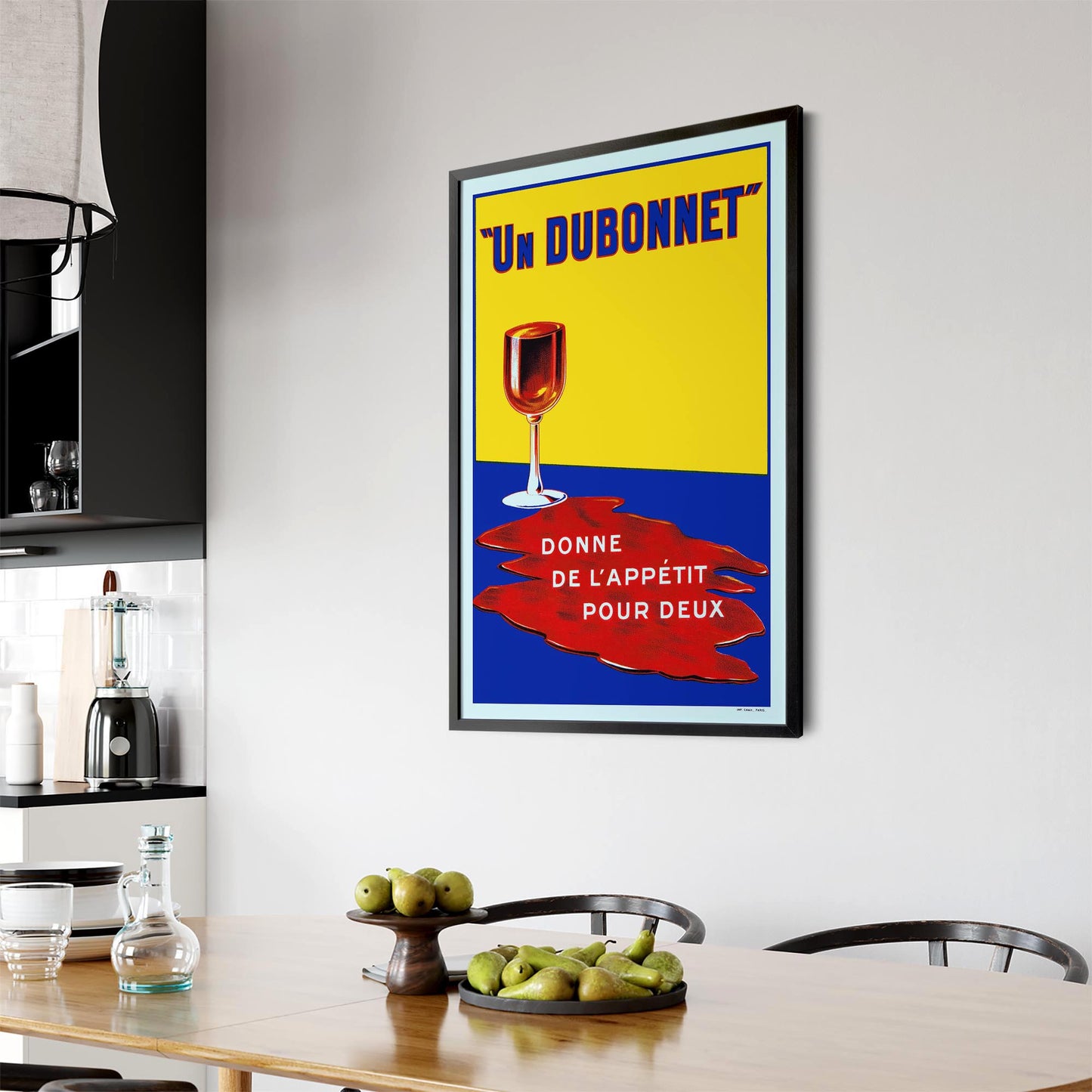 Dubonnet Aperitif Vintage Alcohol Advert Wall Art - The Affordable Art Company