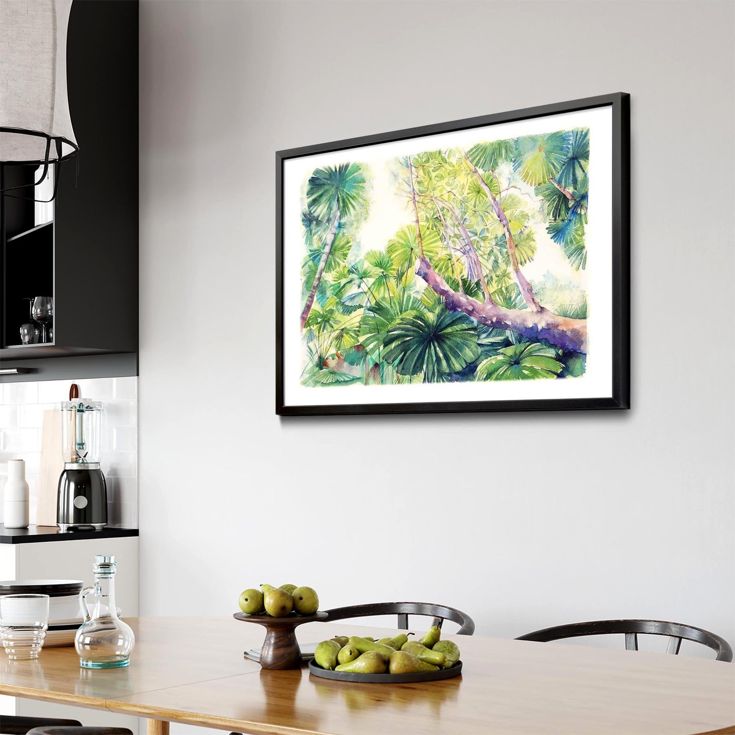 Daintree Rainforest Queensland Painting Wall Art - The Affordable Art Company