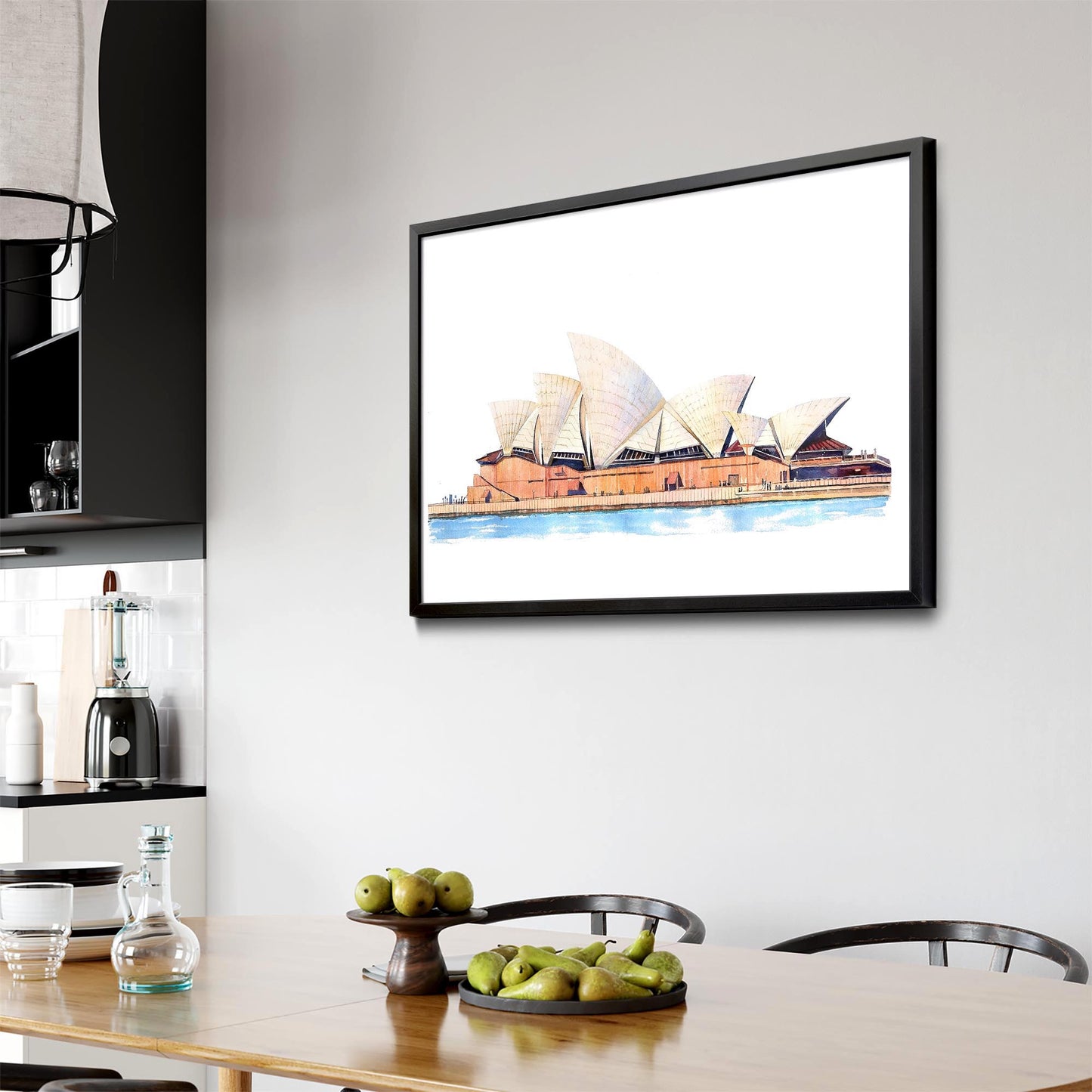 Sydney Opera House Painting Australian Wall Art - The Affordable Art Company