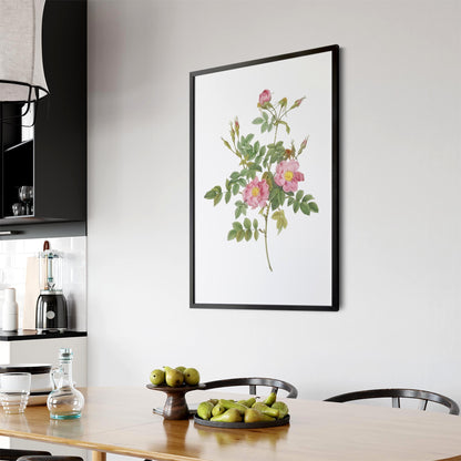 Flower Botanical Painting Kitchen Hallway Wall Art #47 - The Affordable Art Company