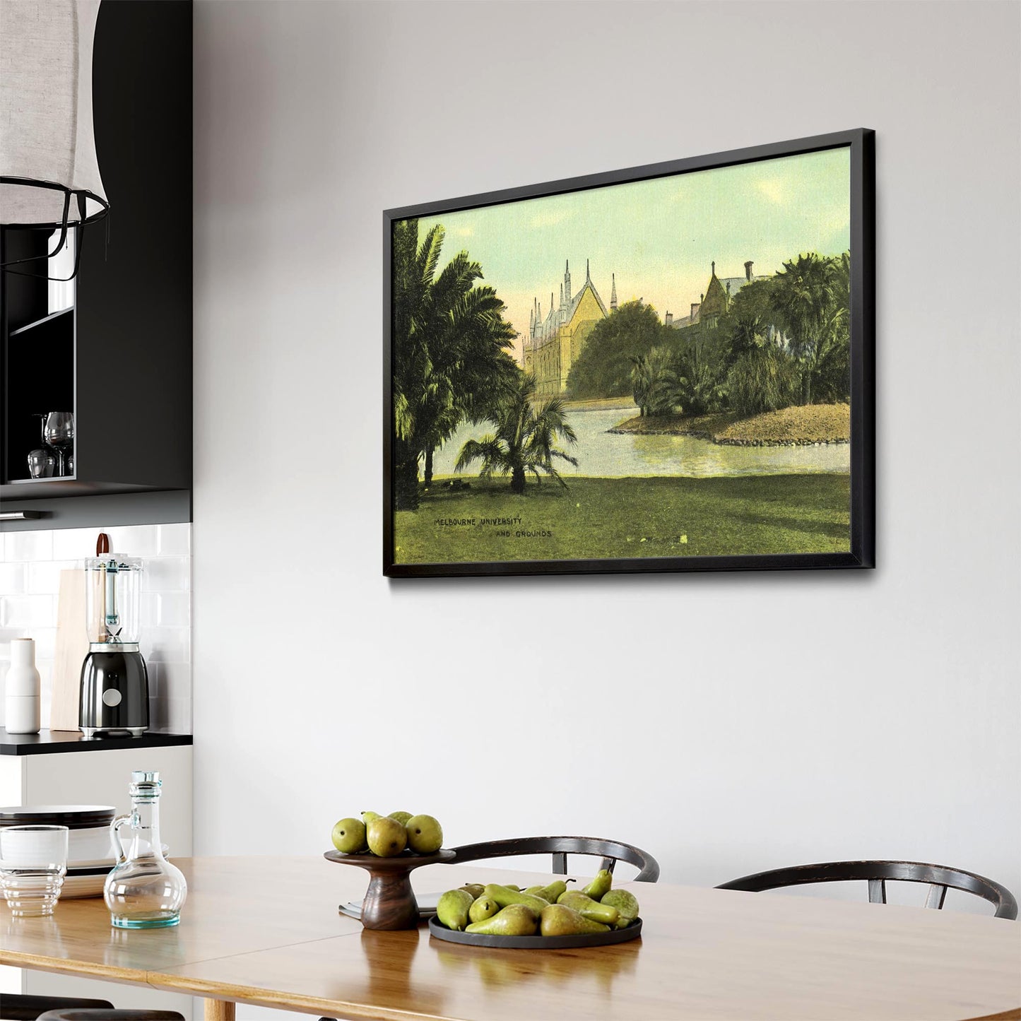 Melbourne University Vintage Artwork Wall Art - The Affordable Art Company