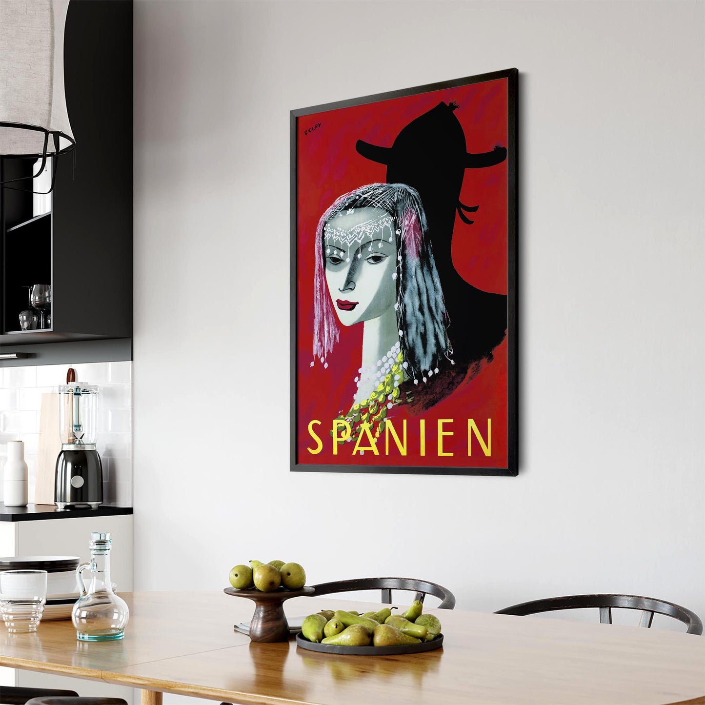 Spain Vintage Travel Advert Wall Art - The Affordable Art Company