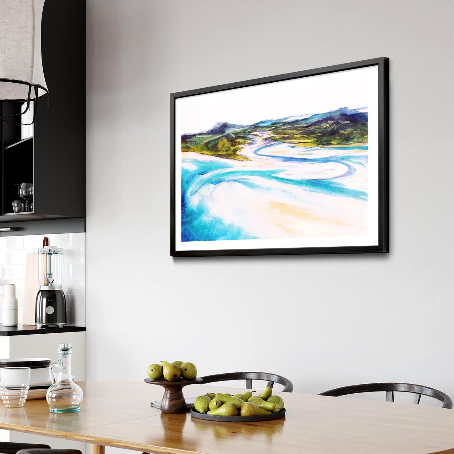 Whitsunday Island Australia Painting Wall Art - The Affordable Art Company