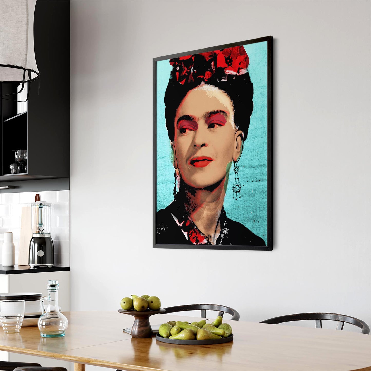 Frida Kahlo Pop Art Fashion Wall Art - The Affordable Art Company