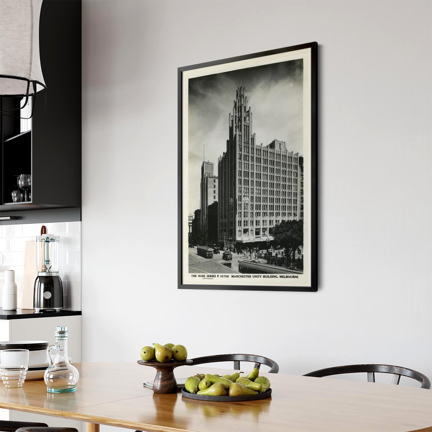 Manchester Unity Building, Melbourne Vintage Art - The Affordable Art Company