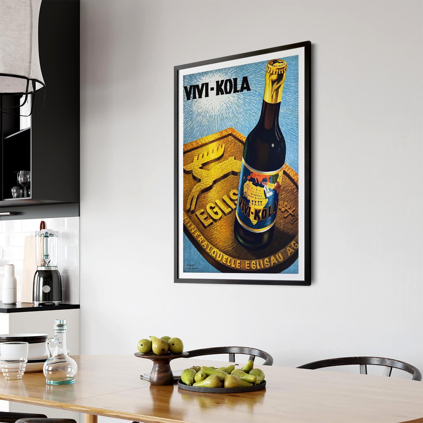 Vivi Kola Vintage Drinks Advert Wall Art - The Affordable Art Company
