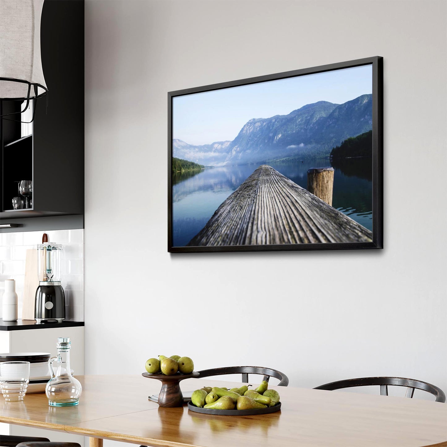 Lookout Lake Landscape Photograph Wall Art - The Affordable Art Company
