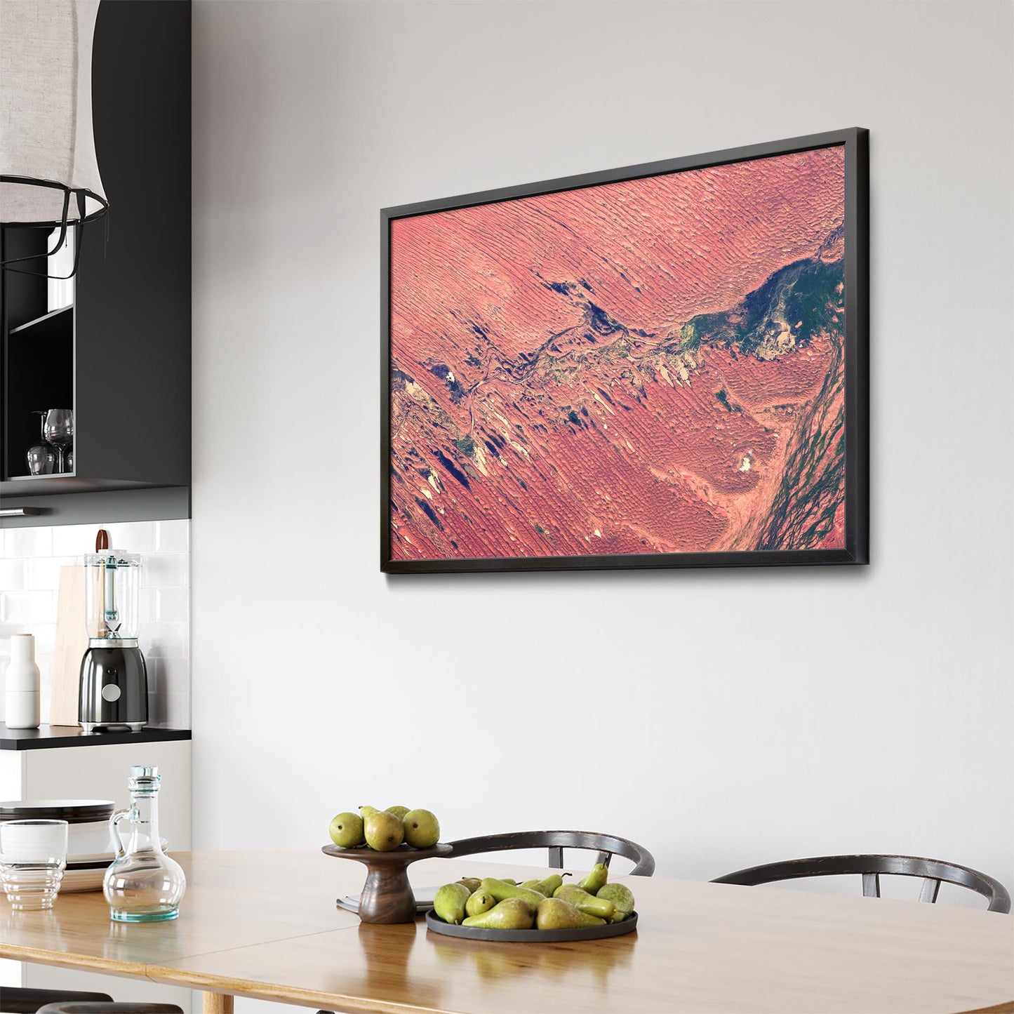 Sand Dunes, Australia Aerial Photograph Wall Art - The Affordable Art Company