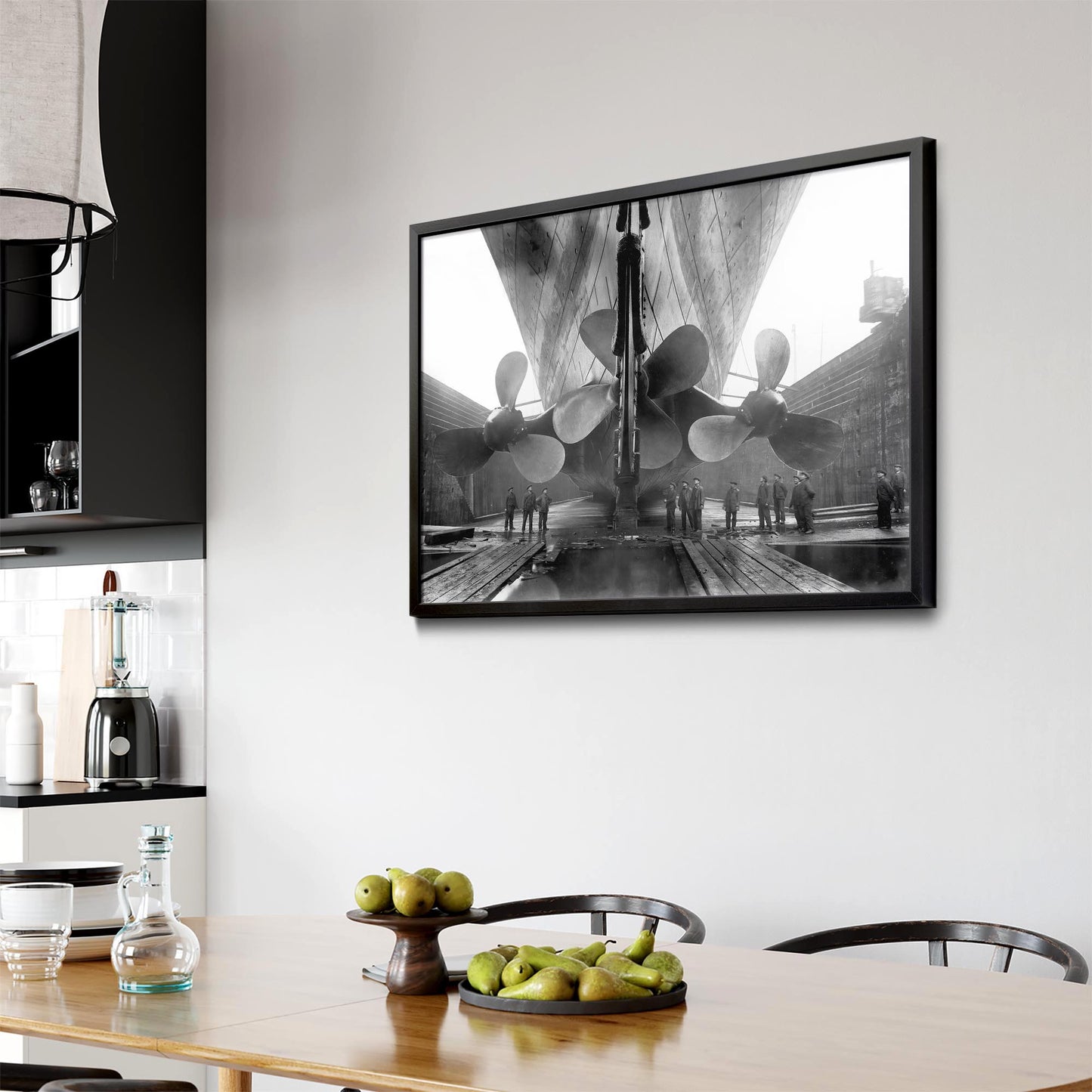 Vintage Titanic Ship Photograph Wall Art #1 - The Affordable Art Company